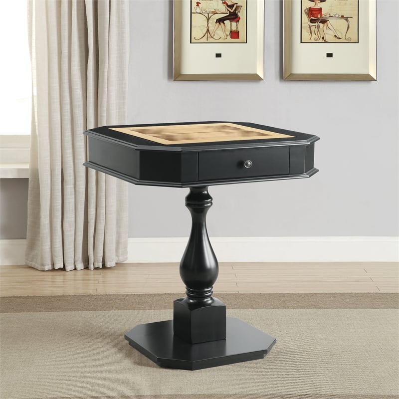 ACME Bishop Game Table in Black