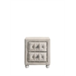 ACME Reggie Nightstand in Beige Fabric
