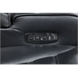 ACME Ephron Power Motion Recliner in Black Leather Air