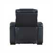 ACME Ephron Power Motion Recliner in Black Leather Air
