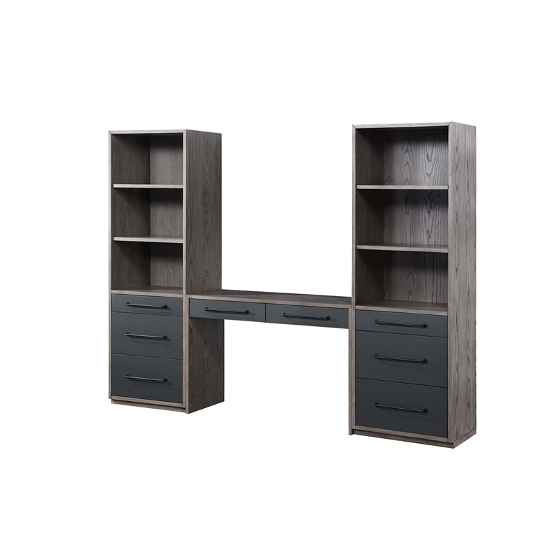 ACME Estevon Writing Desk in Gray Oak