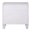 ACME Katia Nightstand in Rustic Gray & Weathered White