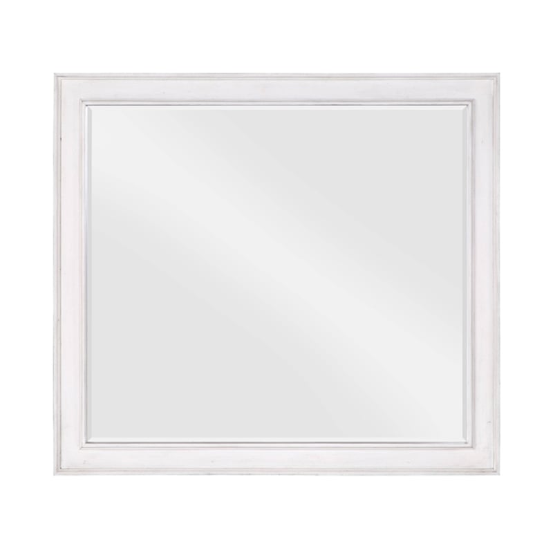 ACME Katia Mirror in Rustic Gray & Weathered White