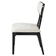 ACME Marioly Side Chair (Set-2) in White Chenille