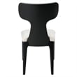 ACME Marioly Side Chair (Set-2) in White Chenille