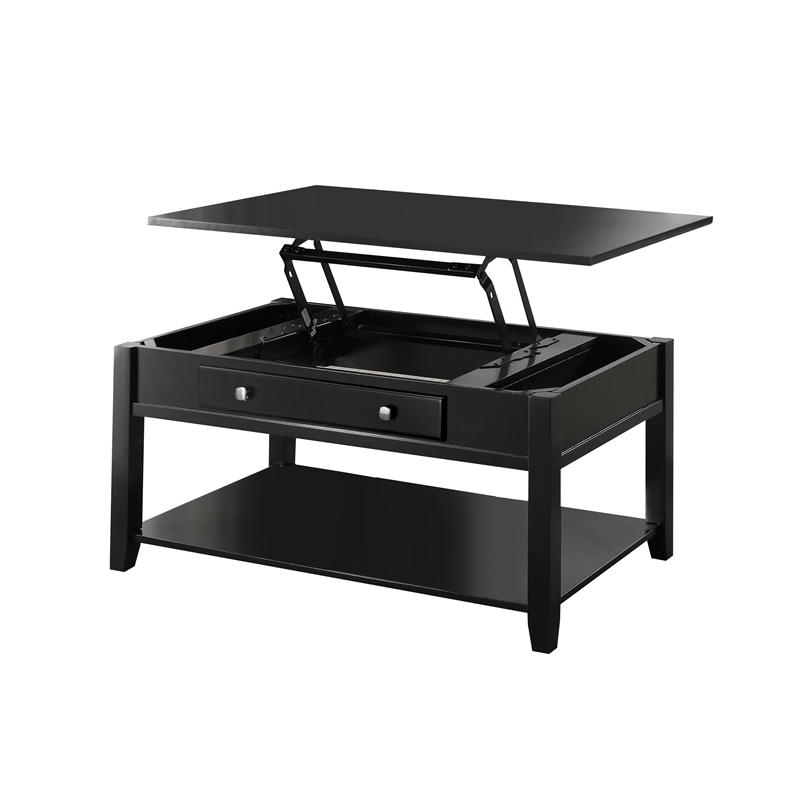ACME Malachi Coffee Table w/Lift Top in Black