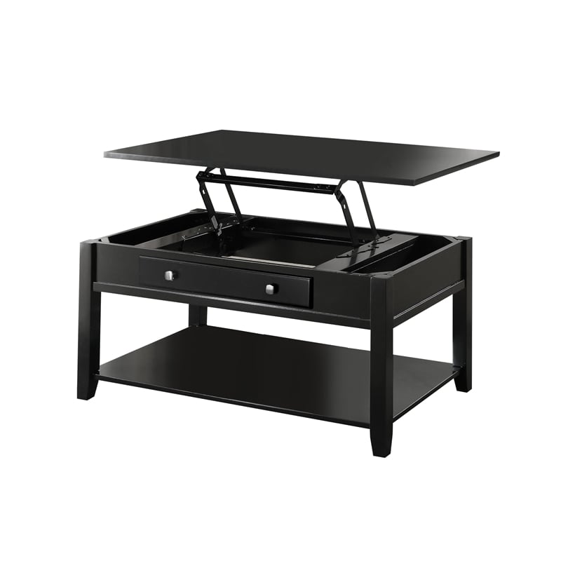 ACME Malachi Coffee Table w/Lift Top in Black
