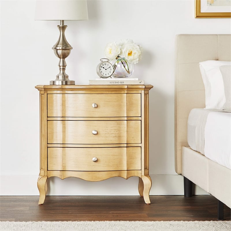 ACME Chelmsford Nightstand in Antique Taupe