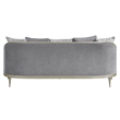 ACME Fernando Sofa w/5 Pillows in Gray Chenille & Champagne