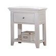 ACME Lacey Nightstand in White