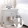 ACME Lacey Nightstand in White