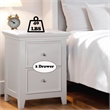 ACME Lacey Nightstand in White