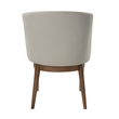 ACME Harvey Side Chair (Set-2) in Synthetic Leather & Walnut