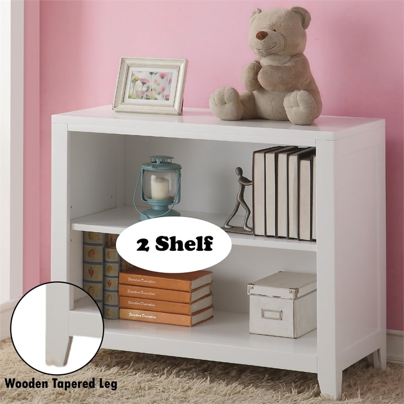 ACME Lacey Bookcase in White