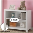 ACME Lacey Bookcase in White