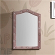 ACME Reggie Mirror in Pink Fabric