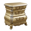 ACME Seville Nightstand in Gold