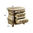 ACME Seville Nightstand in Gold