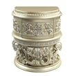 ACME Vatican Nightstand in Champagne Silver