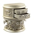 ACME Vatican Nightstand in Champagne Silver