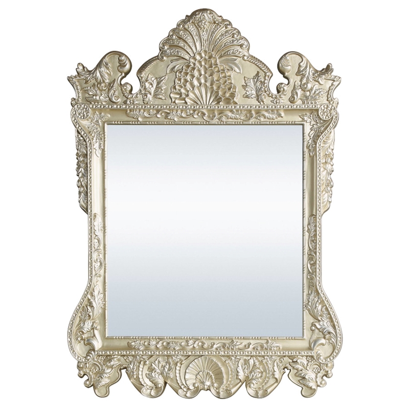 ACME Vatican Mirror in Champagne Silver/Gold