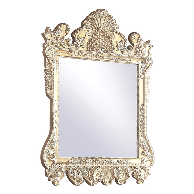 ACME Vatican Mirror in Champagne Silver/Gold