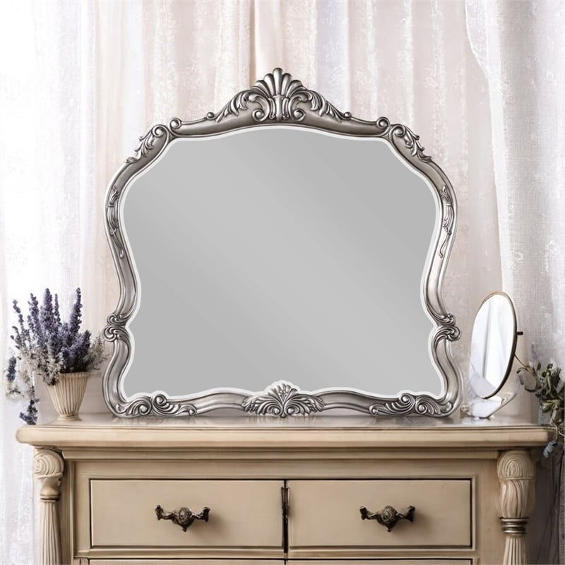 ACME Ariadne Mirror in Antique Platinum