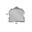 ACME Ariadne Mirror in Antique Platinum