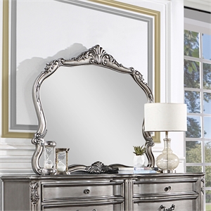 ACME Ariadne Mirror in Antique Platinum