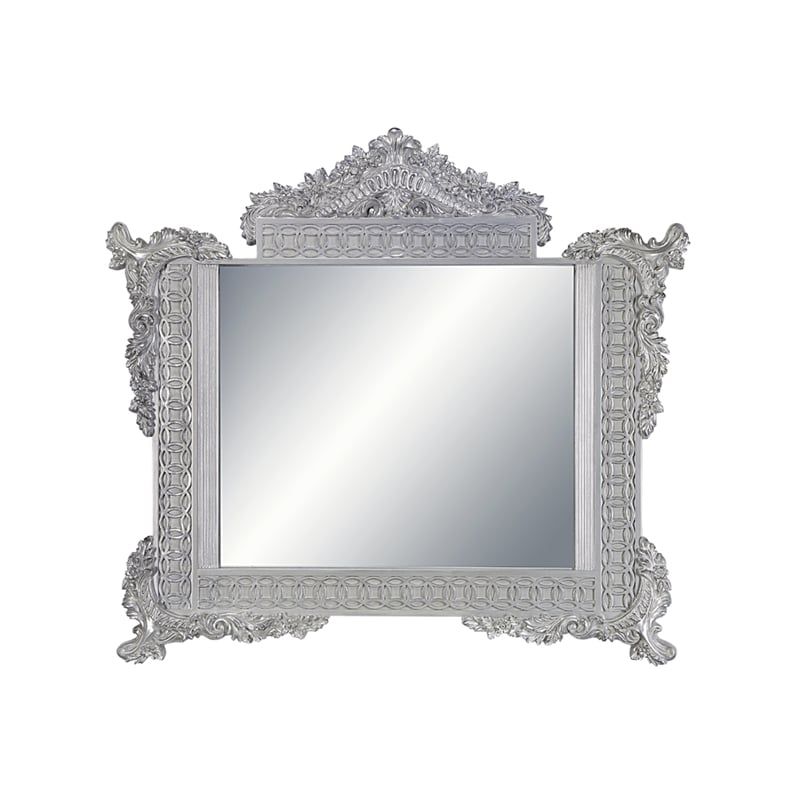 ACME Valkyrie Mirror in Antique Platinum