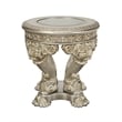 ACME Danae End Table in Champagne & Gold