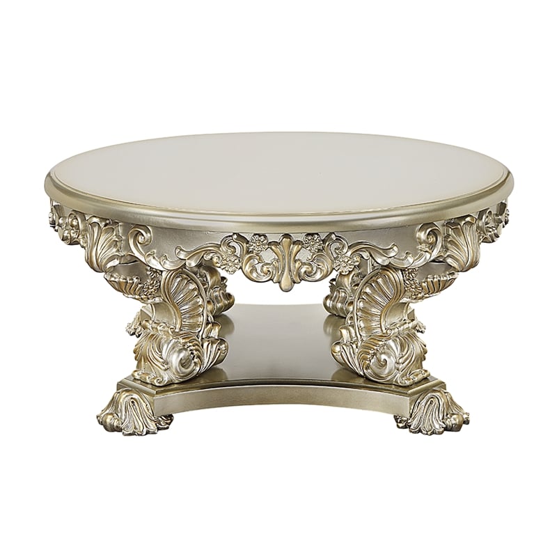 ACME Sorina Coffee Table in Antique Gold