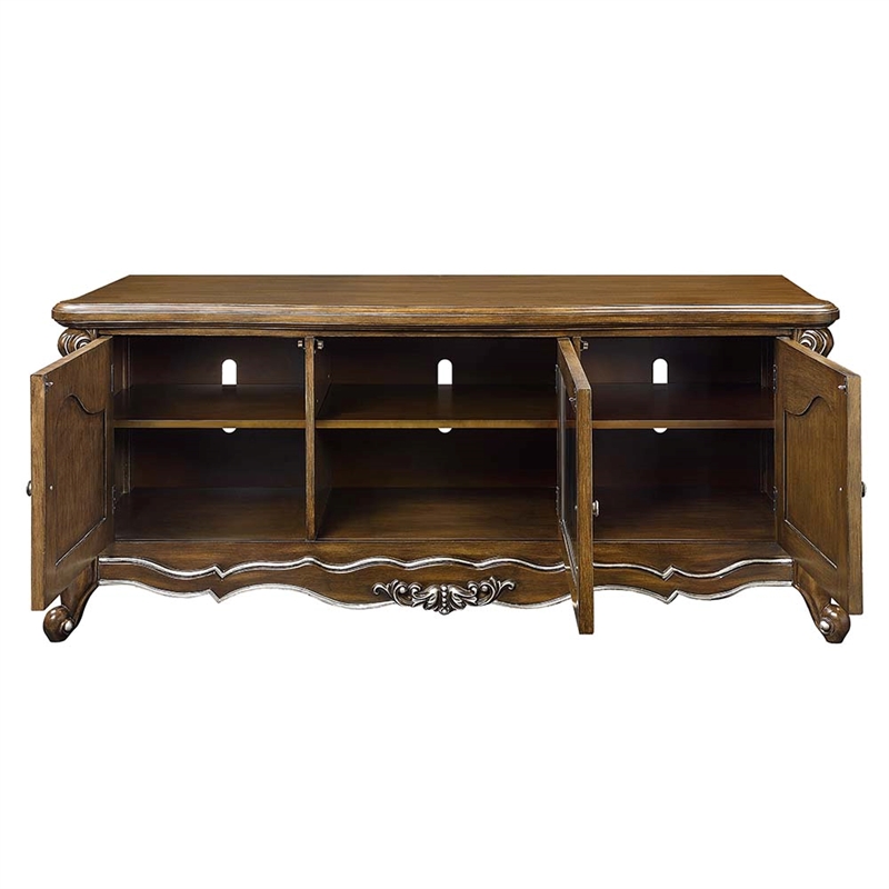 ACME Latisha TV Stand in Antique Oak