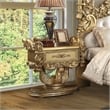 ACME Bernadette Nightstand in Gold
