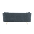 ACME Nakendra Sofa w/2 Pillows in Cobalt Blue Chenille