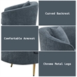 ACME Nakendra Sofa w/2 Pillows in Cobalt Blue Chenille