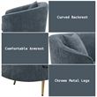 ACME Nakendra Loveseat w/2 Pillows in Cobalt Blue Chenille