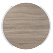 ACME Zoma Coffee Table in White High Gloss & Oak