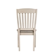 ACME Fedele Side Chair (Set-2) in Tan Fabric & Cream
