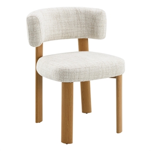 ACME Ogin Side Chair (Set-2) in Beige Chenille & Gray