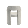 ACME Kyree Arm Chair (Set-2) in Chenille & Walnut