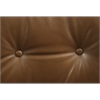 ACME Dasya Swivel Office Chair in Brown Top Grain Leather & Iron