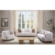 ACME Duncan Loveseat with 2 Pillows in Beige Chenille