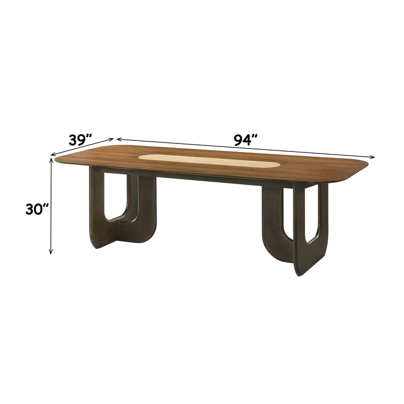 ACME Kyree Dining Table in Walnut