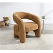 ACME Pelia Accent Chair in Orange Tweed