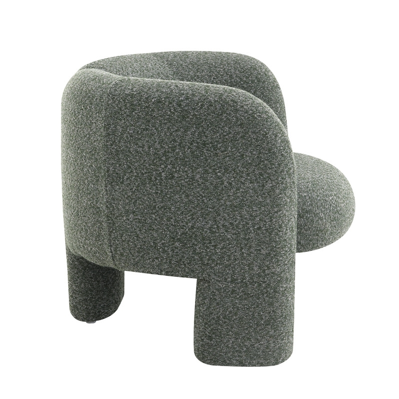 ACME Pemba Accent Chair in Green Tweed