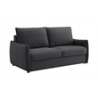 ACME Jinn Sofa w/Sleeper (Queen) in Elite Charcoal Chenille
