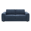 ACME Chesney Sofa w/Sleeper (Queen) in Dark Blue Chenille
