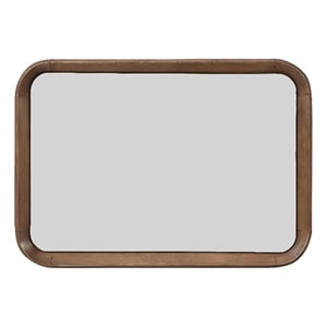 ACME Harvey Accent Mirror in Walnut