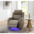 ACME Lugo Power Motion Recliner w/Cup Holder in Camel Leather Aire